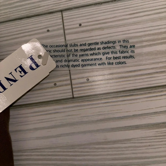 Vintage Pendleton silk linen women's pants size 16 - Picture 4 of 6